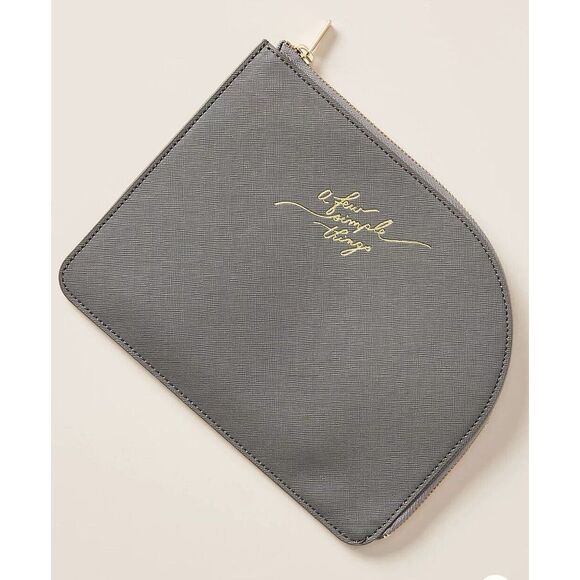 Anthropologie Handbags - Anthropologie Luna Monochrome Commuter‎ Clutch Pouch Bag NWT